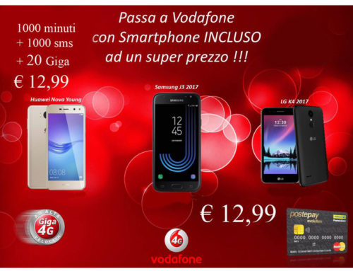 Passa a Vodafone – smartphone incluso